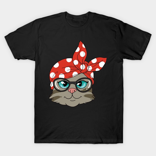 Rosie-Cat T-Shirt by gdimido